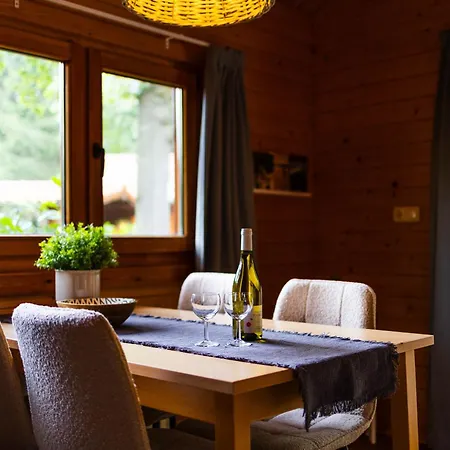 Casa de Férias Sfeervol Houten Met Fijne Buitenruimte Op De Veluwe *